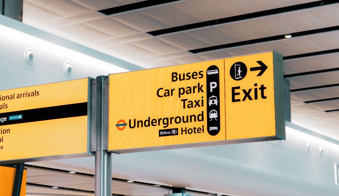 Heathrow Trains – Digital Wayfinding